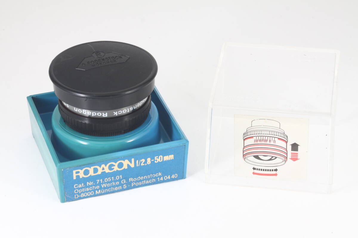 ★新品級美品★ Rodenstock Rodagon 50mm F2.8 M39マウント 引き伸ばしレンズ ★完動品★ ローデンシュトック #119