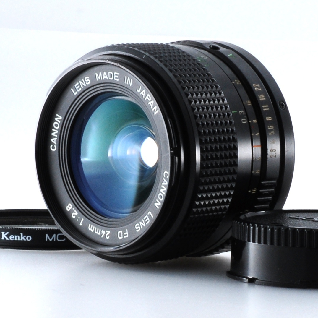 【キヤノン】Canon New FD 24mm F2.8 広角単焦点レンズ #R860