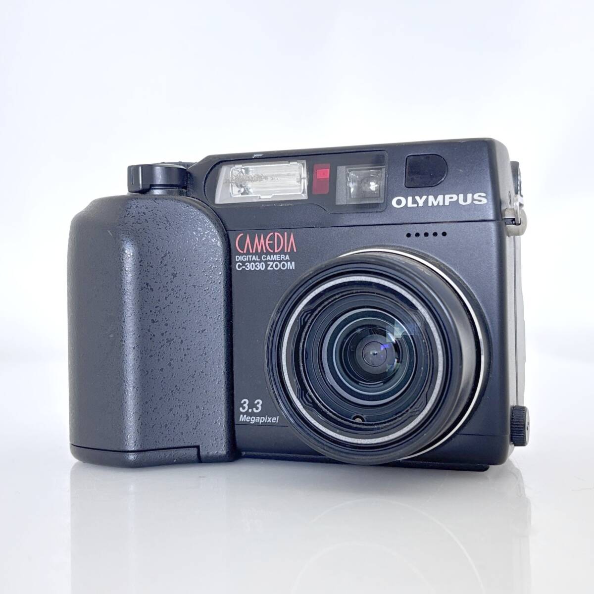 【オリンパス】OLYMPUS CAMEDIA C-3030 ZOOM ブラック +IDカード #U981