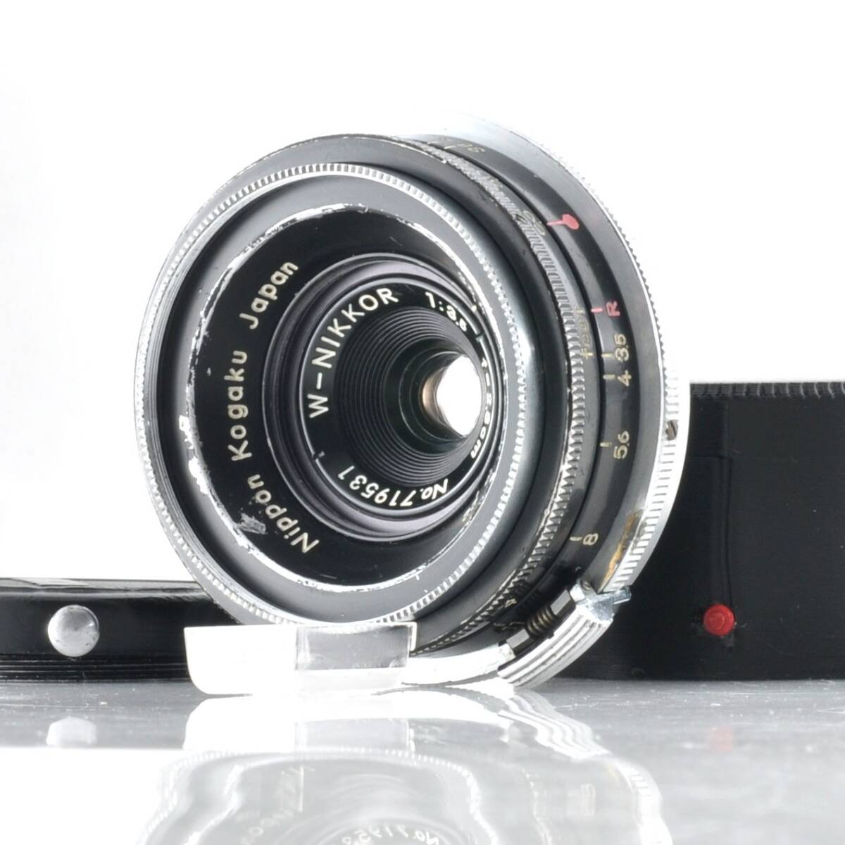 【ニコン】Nikon Nippon Kogaku W-Nikkor 28mm 2.8cm F3.5 ブラック Sマウント MFレンズ #W279