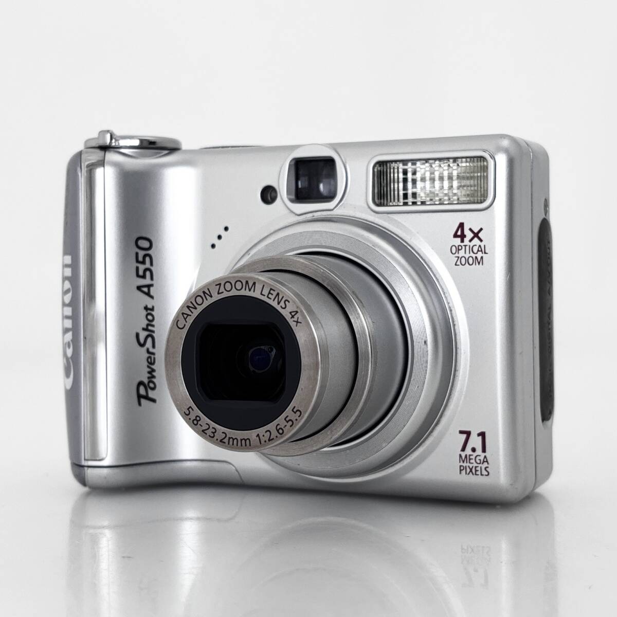 【キヤノン】Canon PowerShot A550 シルバー #U891
