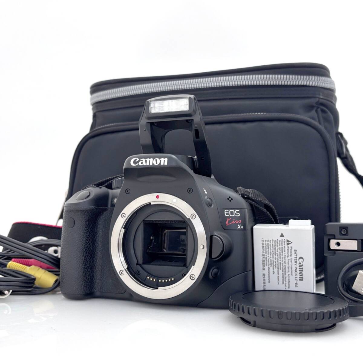 【キヤノン】Canon EOS Kiss X4 デジタル一眼レフ ボディ 付属品多数 #S150a