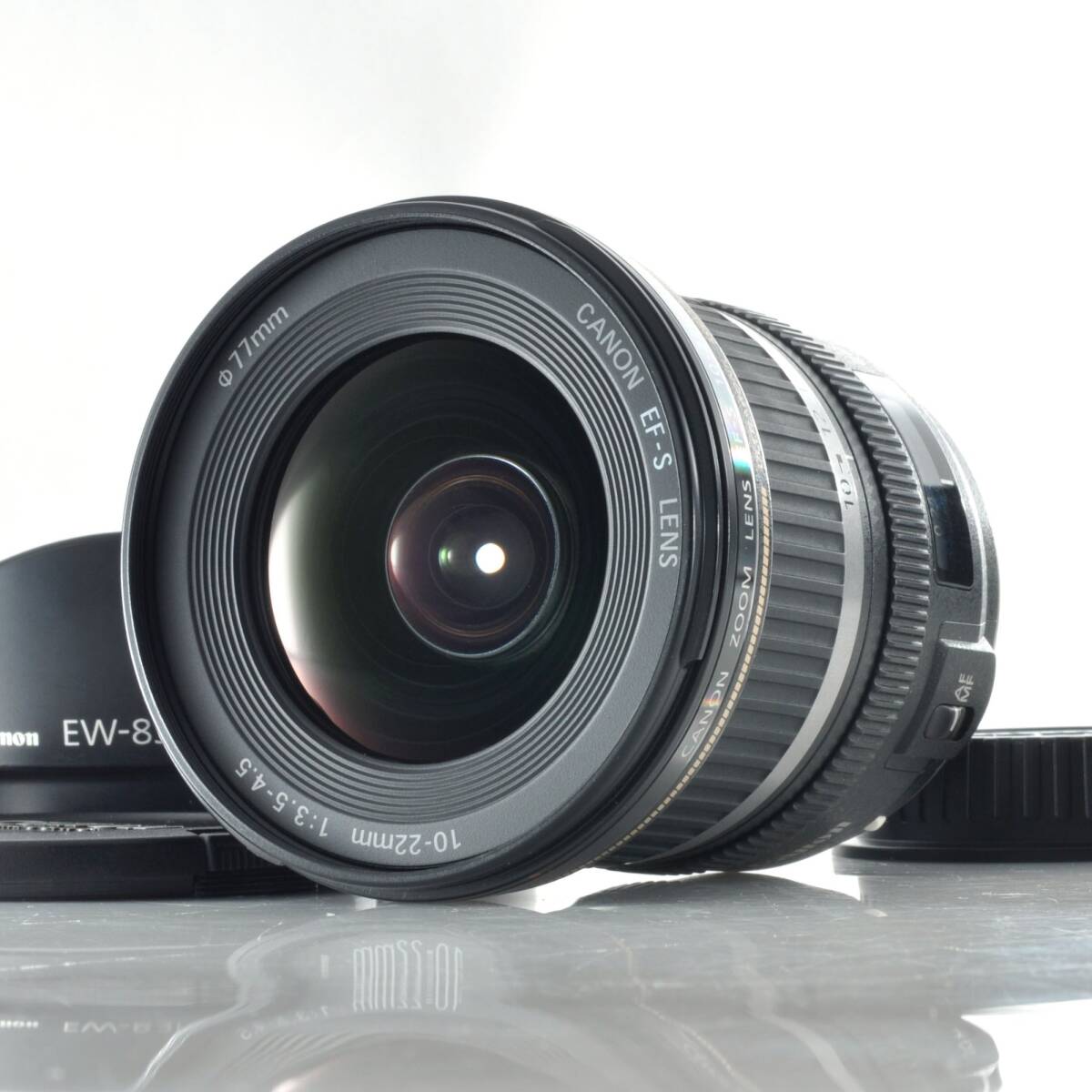 【キヤノン】Canon EF-S 10-22mm F3.5-4.5 超広角ズームレンズ ＋ 専用フード付き #S046