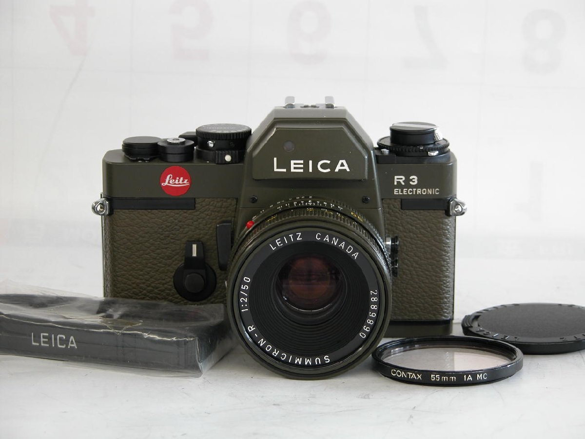 ★☆ライカ R3 50 F2 (サファリ) 極上品☆★