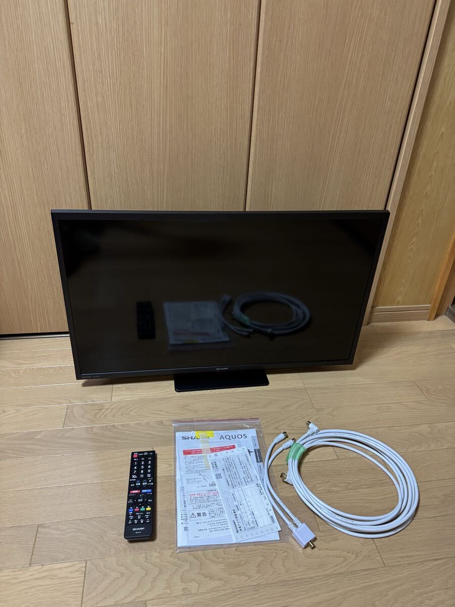 SHARP AQUOS 液晶テレビ 2T-C32GE1 32V型 シャープ　2026年製 テレビ リモコン付き　J-1029