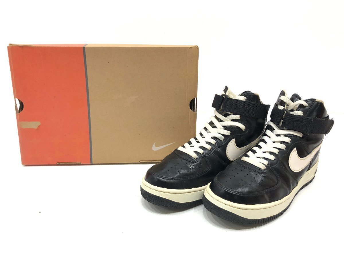 ◇【13】【観賞用】NIKE スニーカー 302640-011 Air Force 1 High Sheed 2001年製 27cm エアフォース 同梱不可 1円スタート
