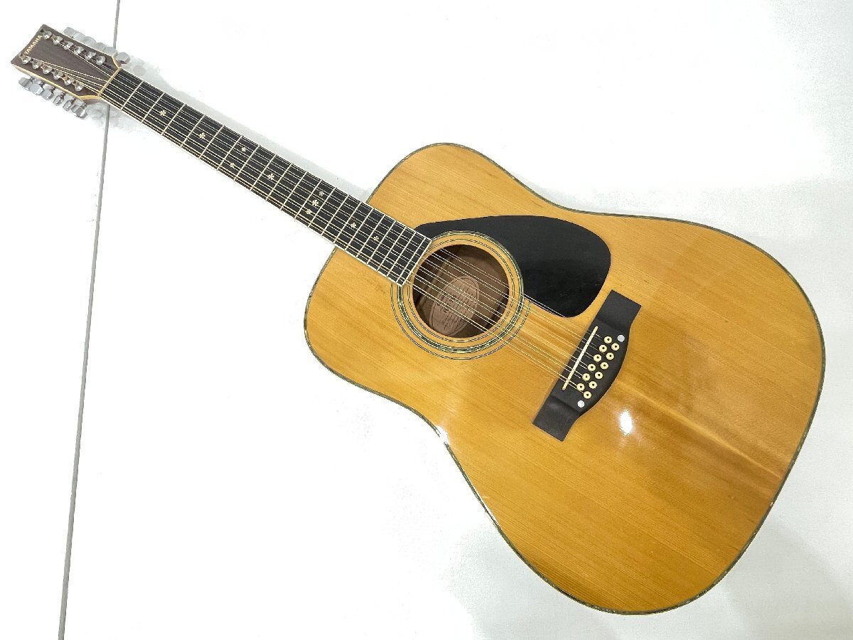 △現状品 YAMAHA FG12-350 ヤマハ 12弦 アコースティックギター 同梱不可 1円スタート