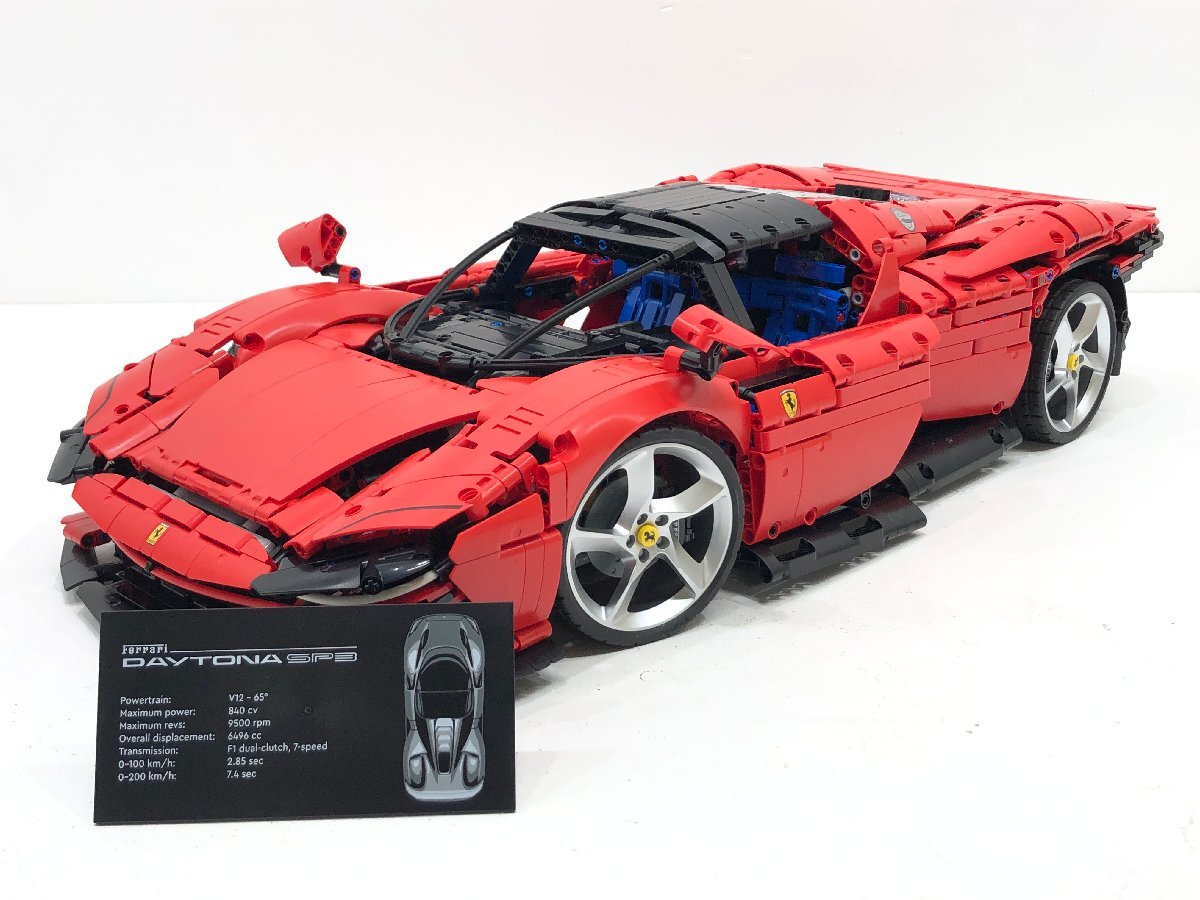 ◇【2】現状品 レゴ テクニック フェラーリ Daytona SP3 42143 同梱不可 1円スタート
