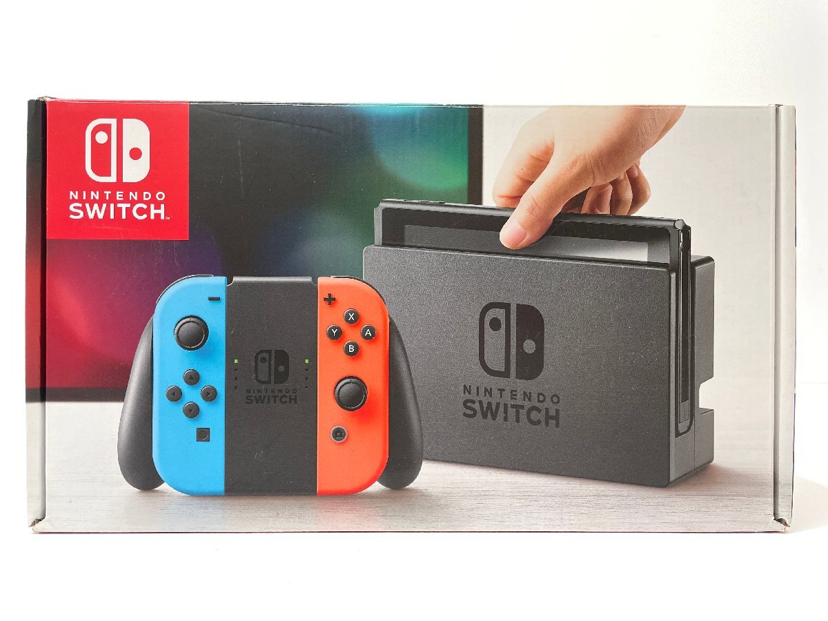 △【2】初期化済み Nintendo switch/ニンテンドースイッチ 旧型 ジョイコン欠品 同梱不可 1円スタート