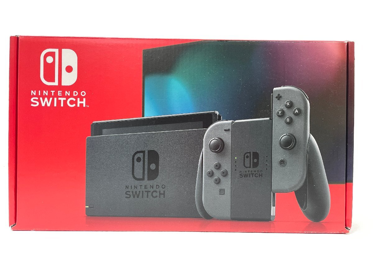 △【4】初期化済み Nintendo switch/ニンテンドースイッチ 新型 ジョイコン欠品 同梱不可 1円スタート