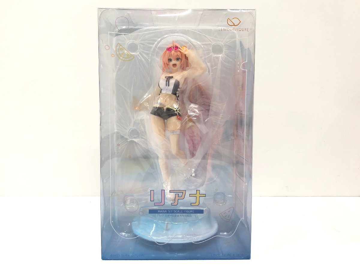 ◇【1】未開封 箱イタミ Lemoe Figure リアナ illustration by りいちゅ 1/7 完成品フィギュア 同梱不可　1円スタート