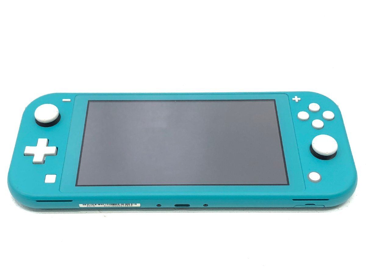 ◇【2】ジャンク品 初期化済み Nintendo Switch Lite/ニンテンドースイッチライト ターコイズ 本体のみ 同梱不可　1円スタート