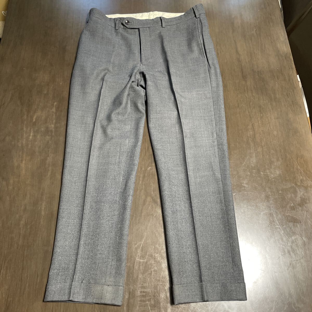 J.Press Jプレス　スラックス　グレイ　W84 USED秋・冬物　送料600円