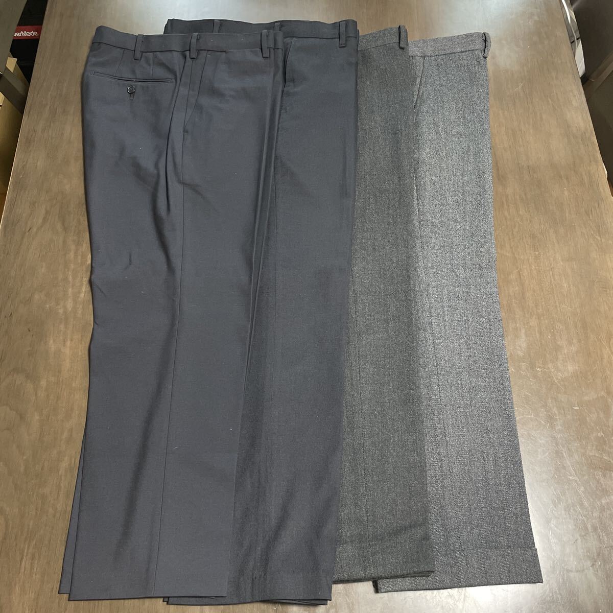 Kent in tradition、 ユニクロ スラックス　まとめて4本　　W85、88 股下70前後　USED 秋・冬物
