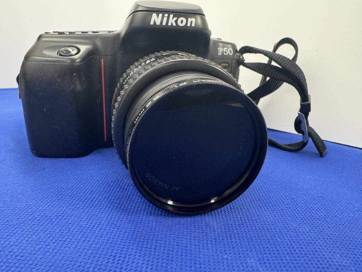 Nikon F50 フィルム一眼レフカメラ AF NIKKORレンズセット　動作未確認　　H032