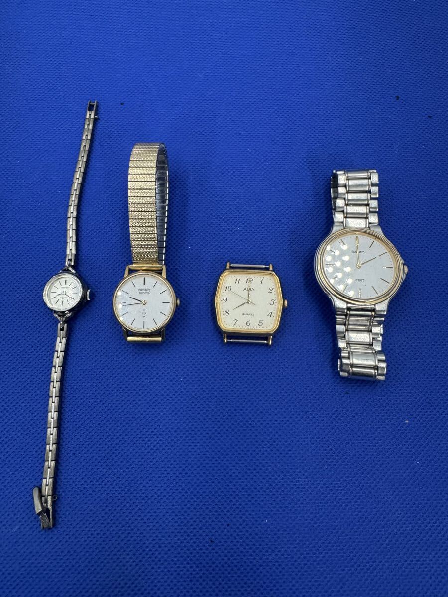 SEIKO ALBA 腕時計 4本セット レディース メンズ クォーツ まとめ売り　