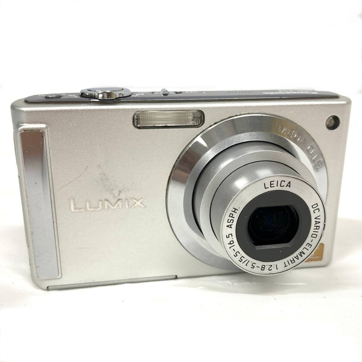 1円～ 6TN30140826 Panasonic パナソニック LUMIX コンパクトデジタルカメラ デジカメ 傷あり DMC-FS3 通電確認 撮影未確認 現状品