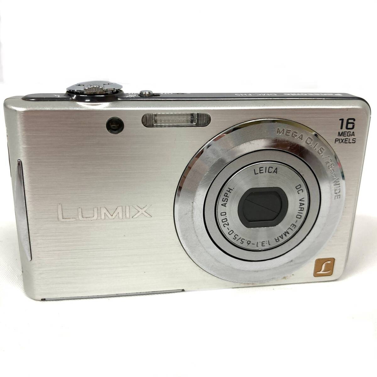 1円～ 6TN50410826 Panasonic パナソニック LUMIX コンパクトデジタルカメラ デジカメ バッテリー欠品 DMC-FH5 通電動作未確認 現状品