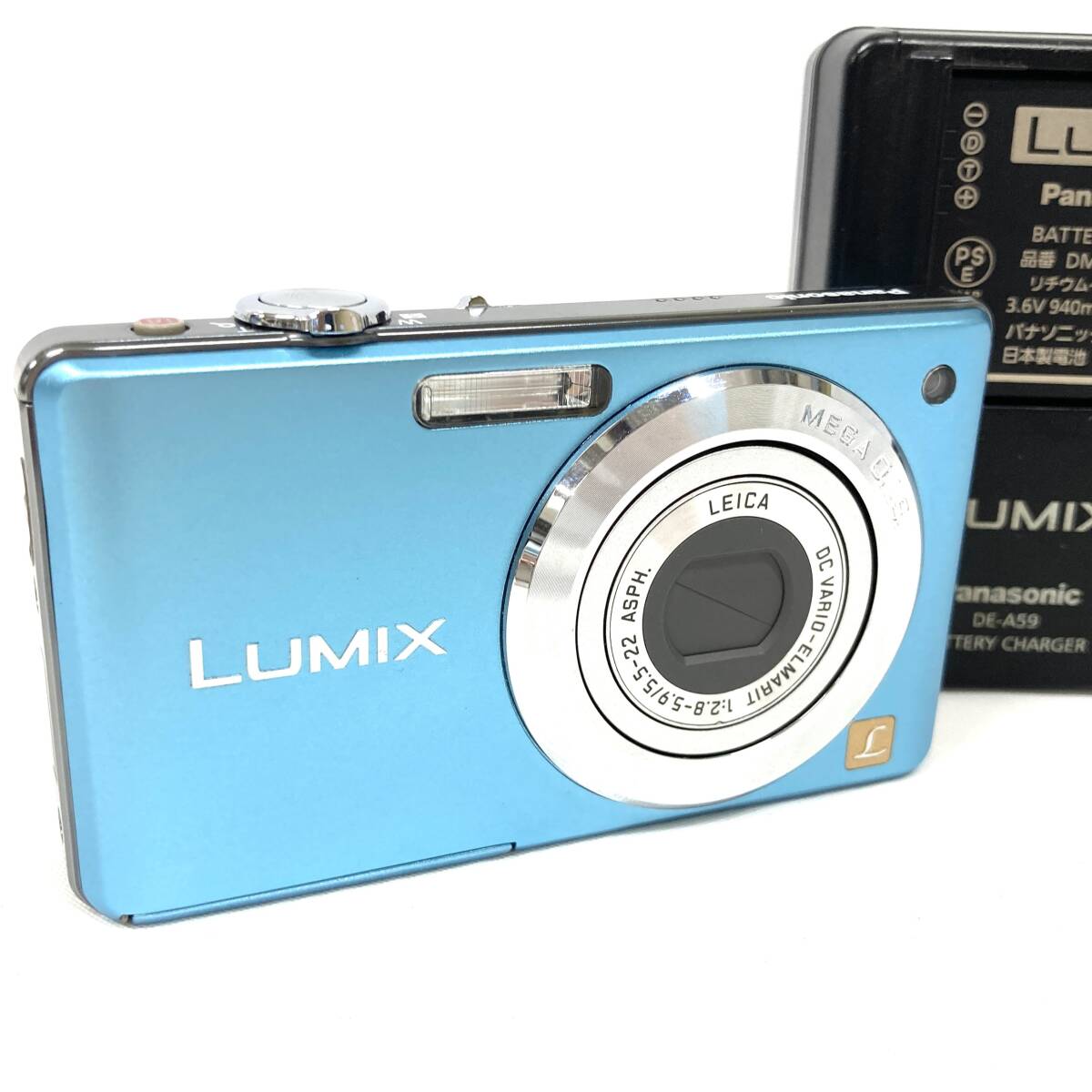 1円～ 6TN41130826 Panasonic パナソニック LUMIX ルミックス コンパクトデジタルカメラ デジカメ エラー表示あり DMC-FS6 ジャンク