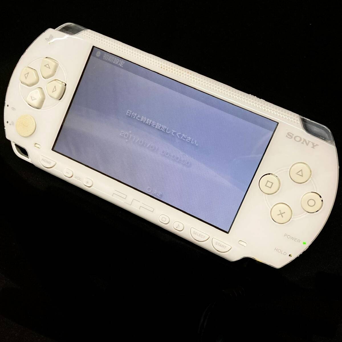 1円～ 6TN10480826 SONY ソニー PSP PlayStation Portable バッテリー欠品 破損有 ゲーム機本体 PSP-1000 通電確認 動作未確認 現状品