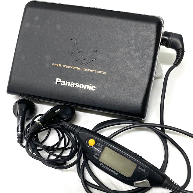1円～ 6TN10600826 Panasonic パナソニック ポータブルカセットプレーヤー 充電器/バッテリー欠品 RQ-S60 通電動作未確認 現状品