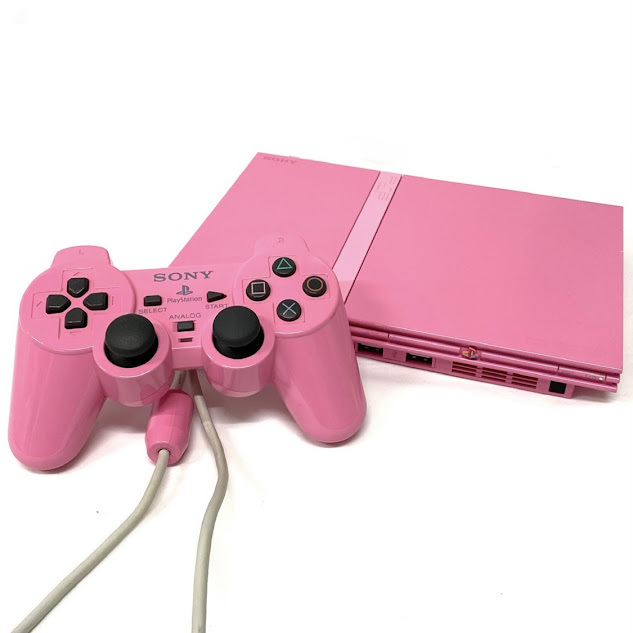 1円～ 6TN10470826 SONY ソニー プレイステーション2 PS2 ピンク コントロール付 電源ケーブル欠品 SCPH-77000 通電確認 動作未確認 現状品