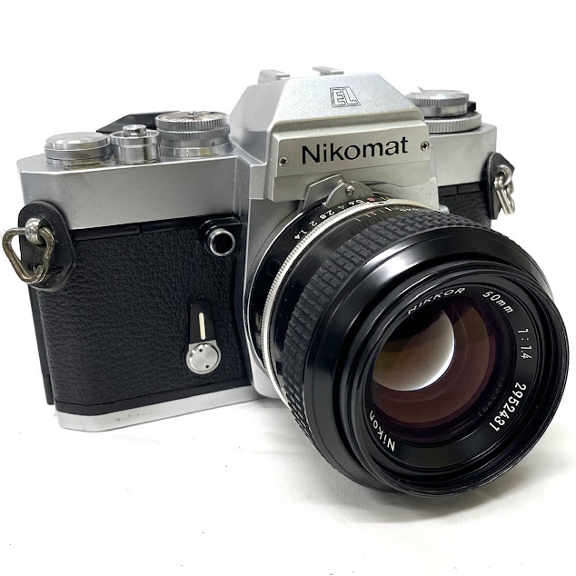 1円～ 6TN20770826 Nikomat ニコマート EL コンパクト フィルムカメラ NIKKOR 50㎜ 1:1.4 カメラ 撮影機器 通電動作未確認 現状品