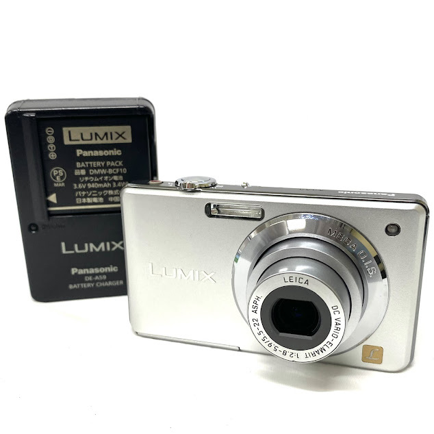 1円～ 6TN40340826 Panasonic パナソニック LUMIX ルミックス コンパクトデジタルカメラ デジカメ DMC-FS6 通電確認 撮影未確認 現状品