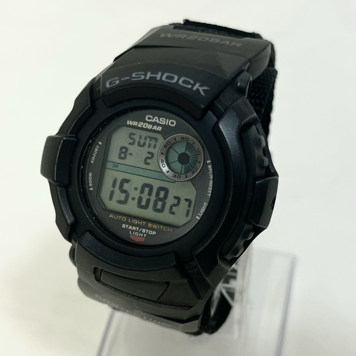 【希少な逸品】 実働 CASIO G-SHOCK DWX-199 カシオ Gショック WR20BAR デジタル クオーツ メンズ 腕時計 ウォッチ ブラック 稼動品 