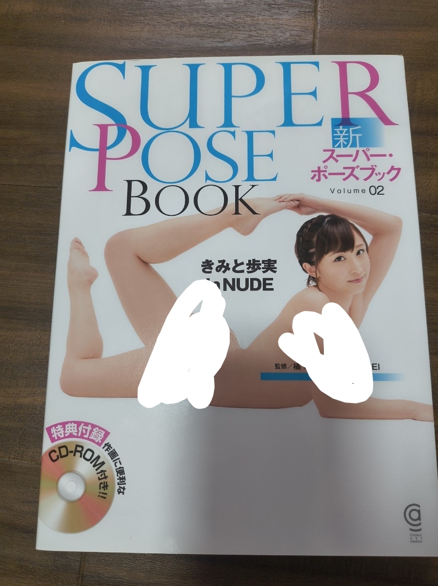 新スーパー・ポーズブック Volume 02 きみと歩実 CD-ROM付き