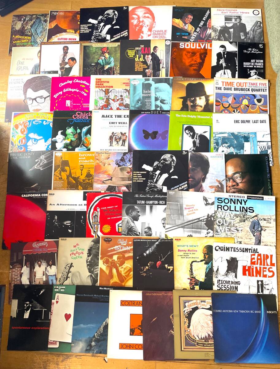 格安～！　JAZZ・ジャズ★４９枚 まとめ売り・LPレコード・John Coltlane・Sonny Rollins・Paul Chambers・Max Roach・Bill Evans etc...