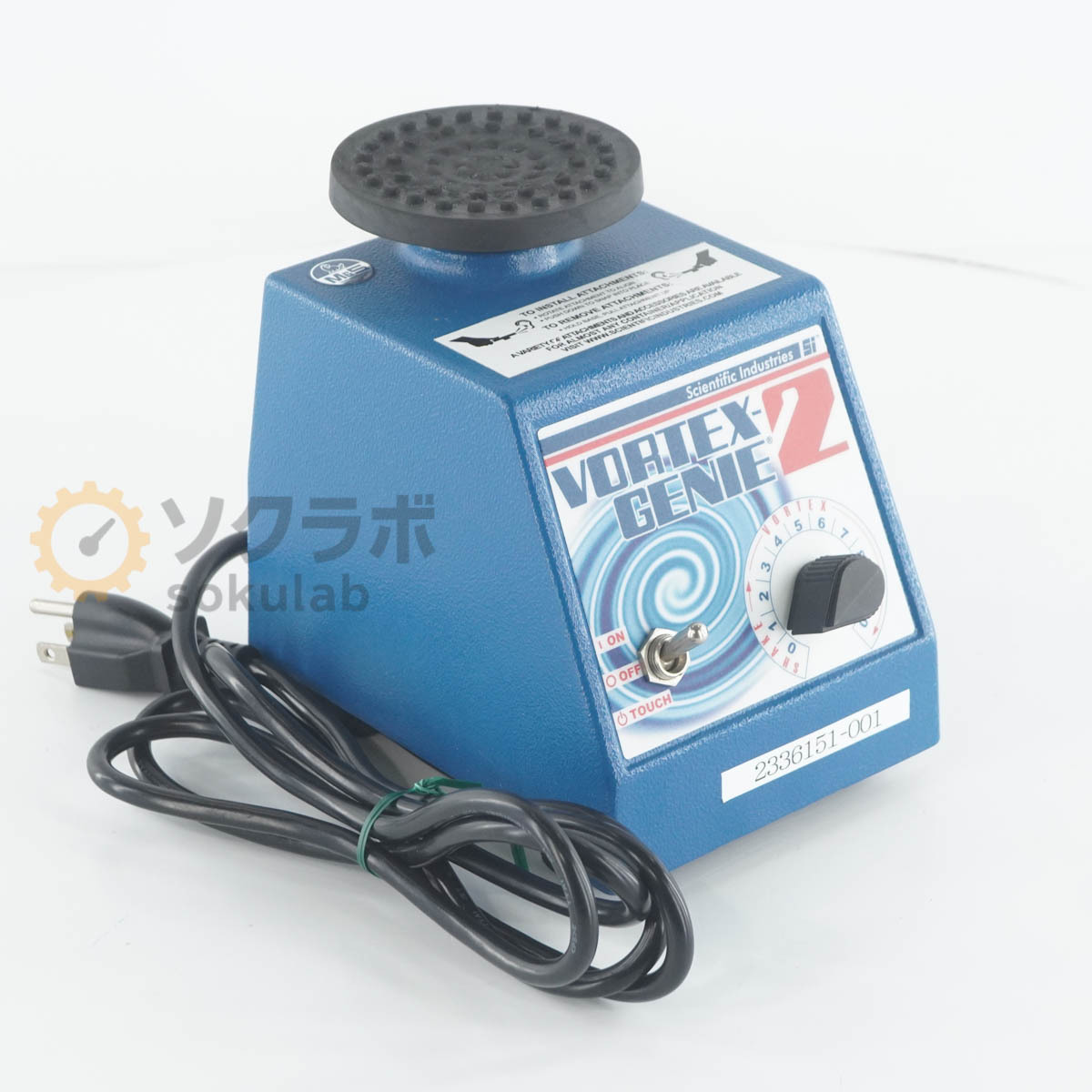 [DW]8日保証 SI-0286 ジェニー2 Scientific Industries VORTEX-GENIE 2 Mixer ボルテックスミキサー[08116-0005]