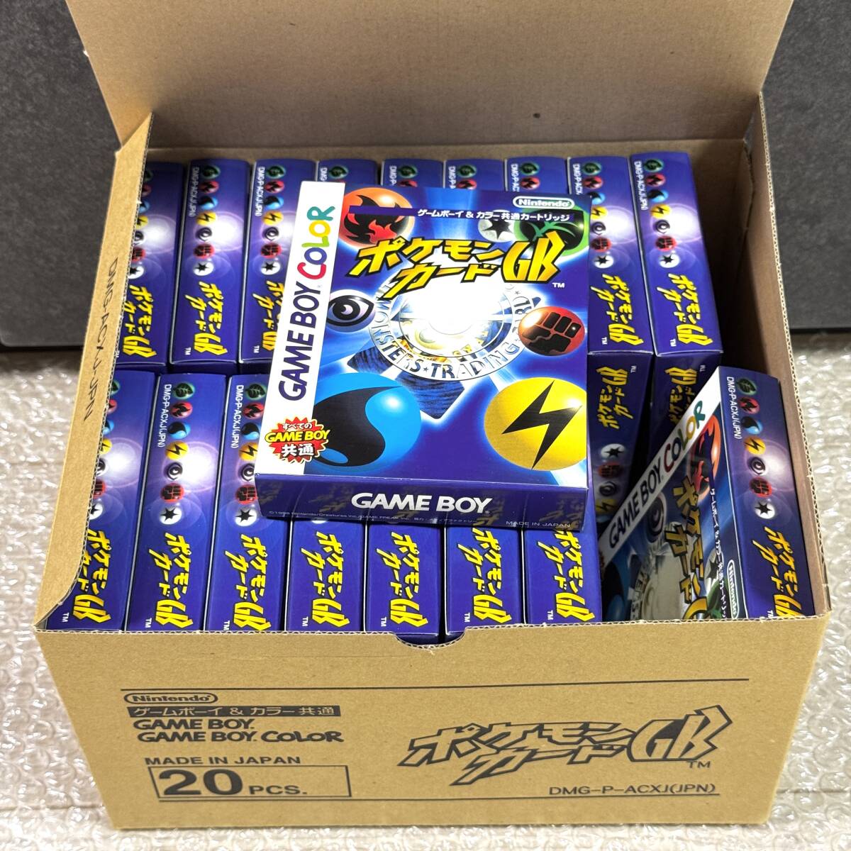 未使用 18本 ポケモンカードゲーム GB PokemonCard Gameboy 任天堂 ゲームボーイ ソフト ポケットモンスター Nintendo 付録なし