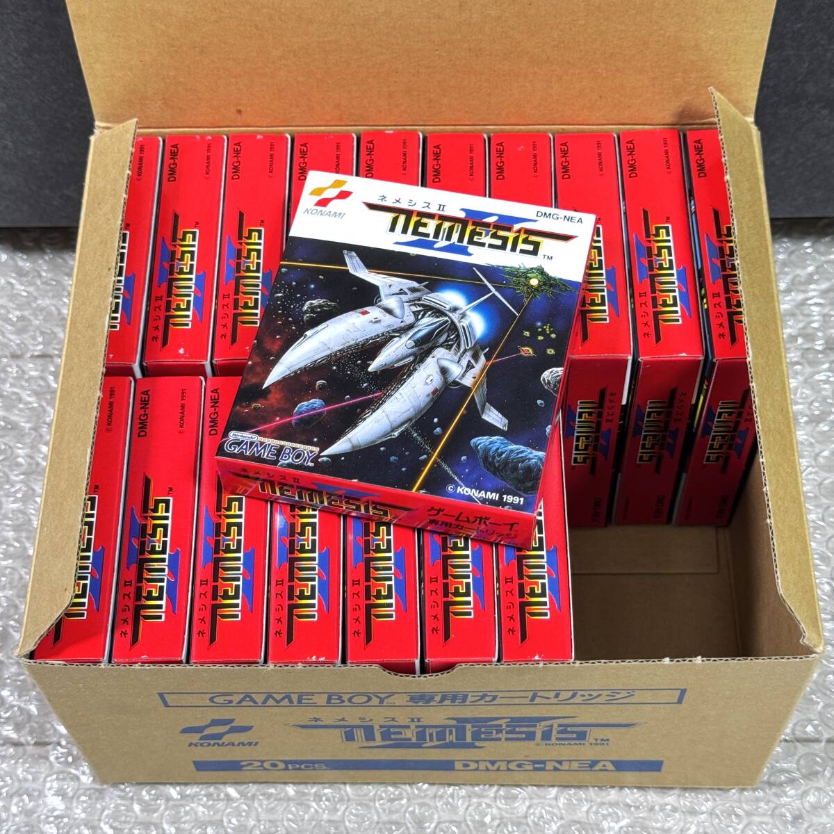 未開封 18本 ネメシスⅡ ゲームボーイ コナミ ニンテンドー ソフト Nemesis KONAMI Nintendo Gameboy GBA