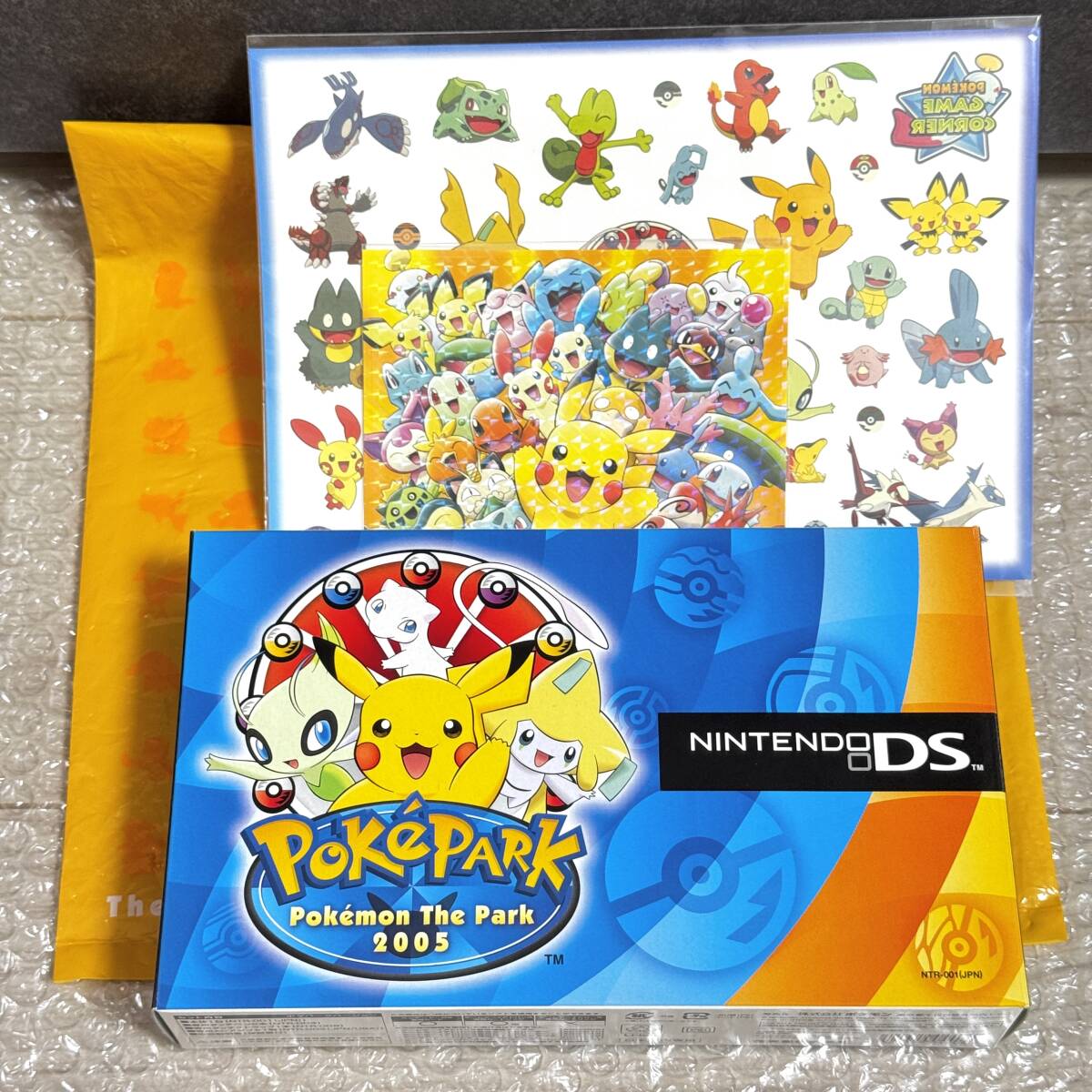 未使用 ニンテンドーDS ポケパーク Nintendo DS PokePARK ポケットモンスター ポケモンセンター ピカチュウ Pikachu グッズ ショッパー