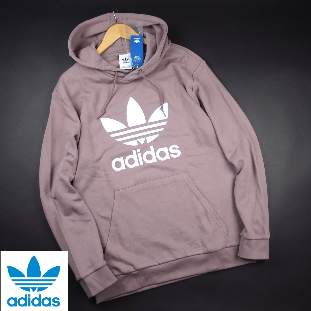 新品 ★ adidas originals アディダス オリジナルス クラシックス トレフォイル フレンチテリープルパーカーP12/325WO/O【XL】