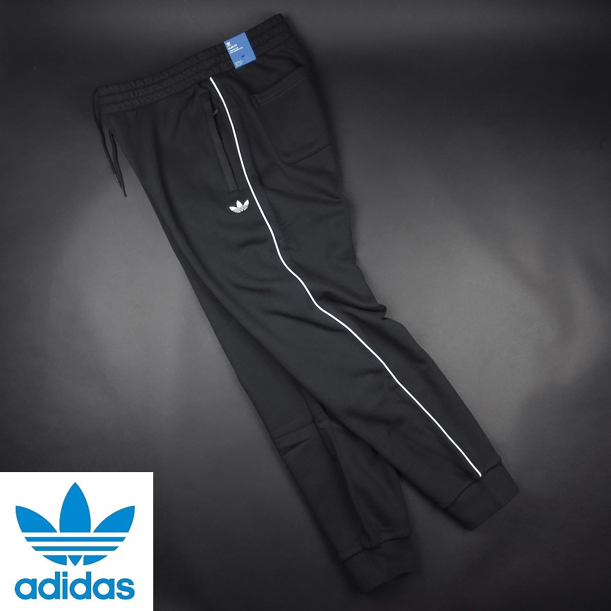 新品 ★ adidas originals アディダス オリジナルス SEASONAL ARCHIVE シーズナル アーカイブ スウェットパンツ H51/529黒/【XL】