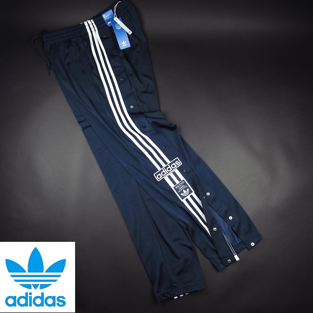 新品 ■ adidas originals アディダス オリジナルス クラシックス アディブレイク トラックパンツ513/366紺/【L】