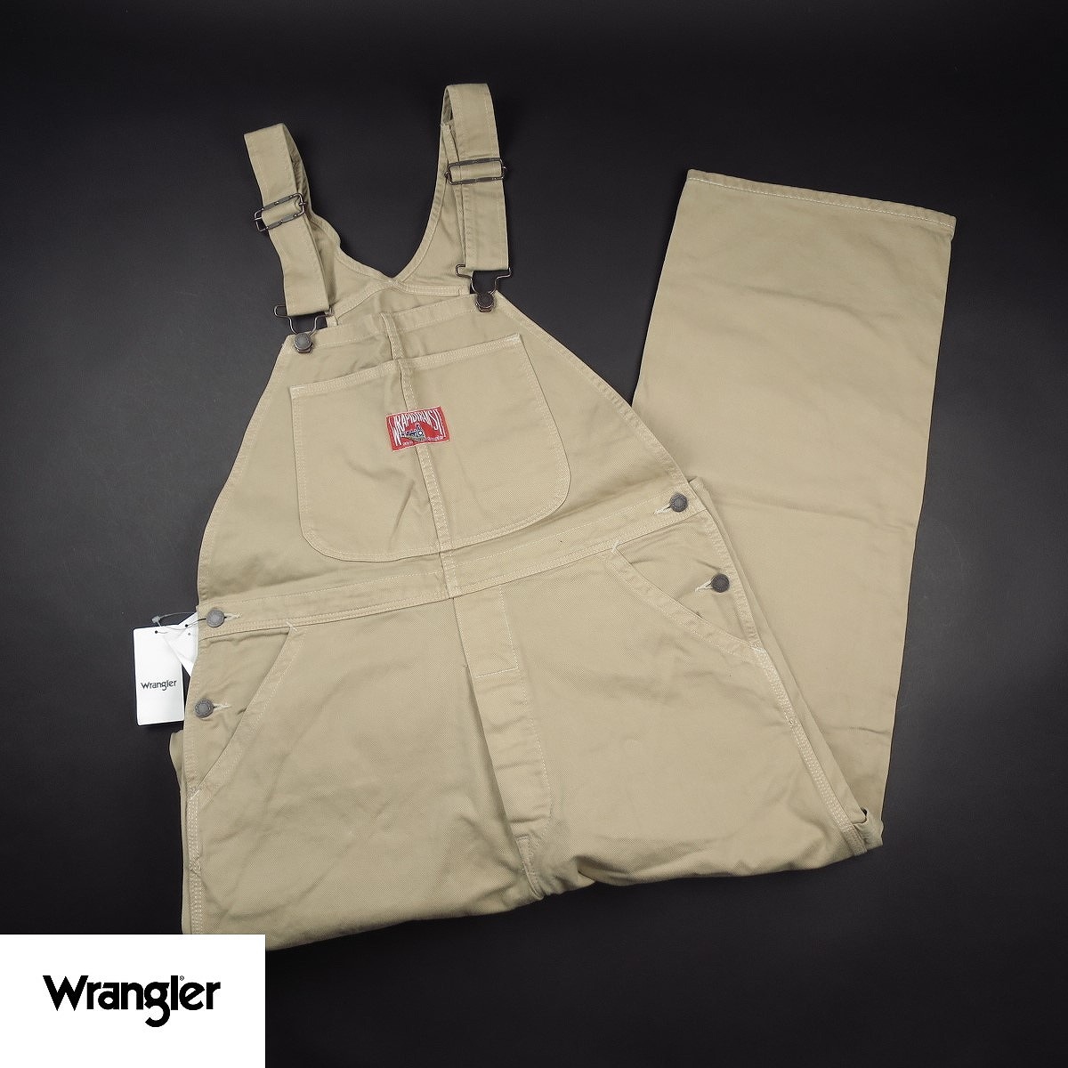 新品 ★ Wrangler ラングラー 70's WRAPID TRANSIT オーバーオール955/ユニセックス/235ベージュ/【S】