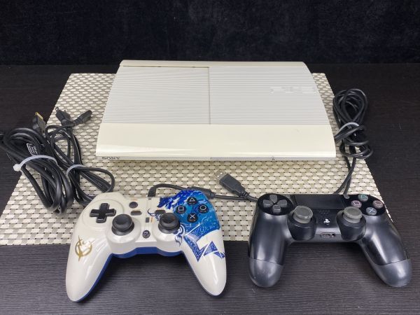 ta★通電OK! PlayStation3 PS3 CECH-4200B コントローラ /ケーブル 付き SONY ソニー プレステ3 プレイステーション3 中古 現状品★