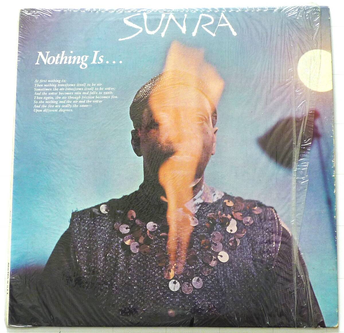 SUN RA 【 NOTHING IS…】 ESP-DISK 1045 シュリンク残り ジャケ極美品 盤極美品 オリジナル　ＬＰレコード　 USA盤 1966年盤