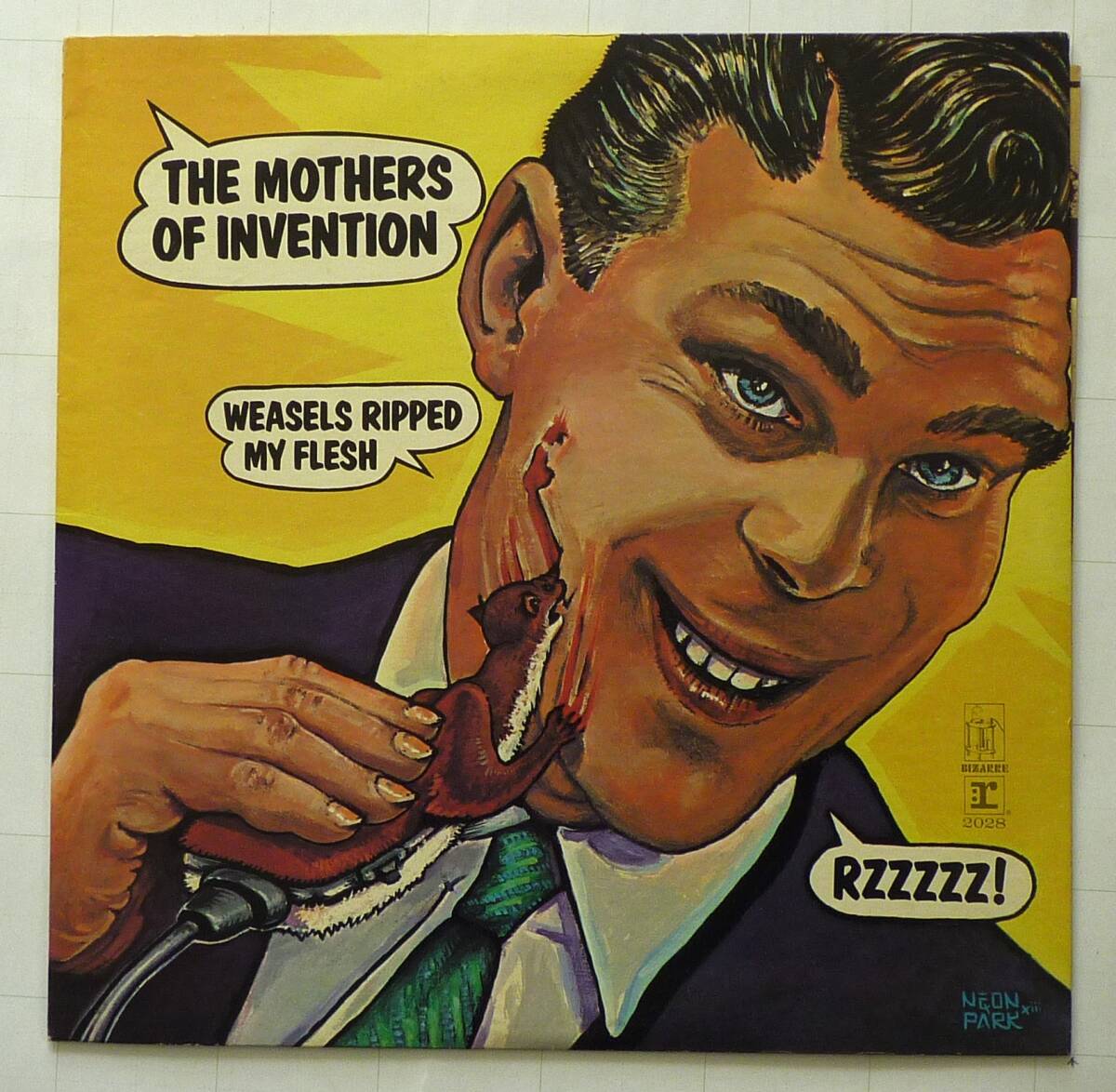 Mothers / Weasels Ripped My Flesh 1970年 USオリジナル 初回盤（Bizarre Records / MS 2028） 56年前の希少タイトル、完品・超美品