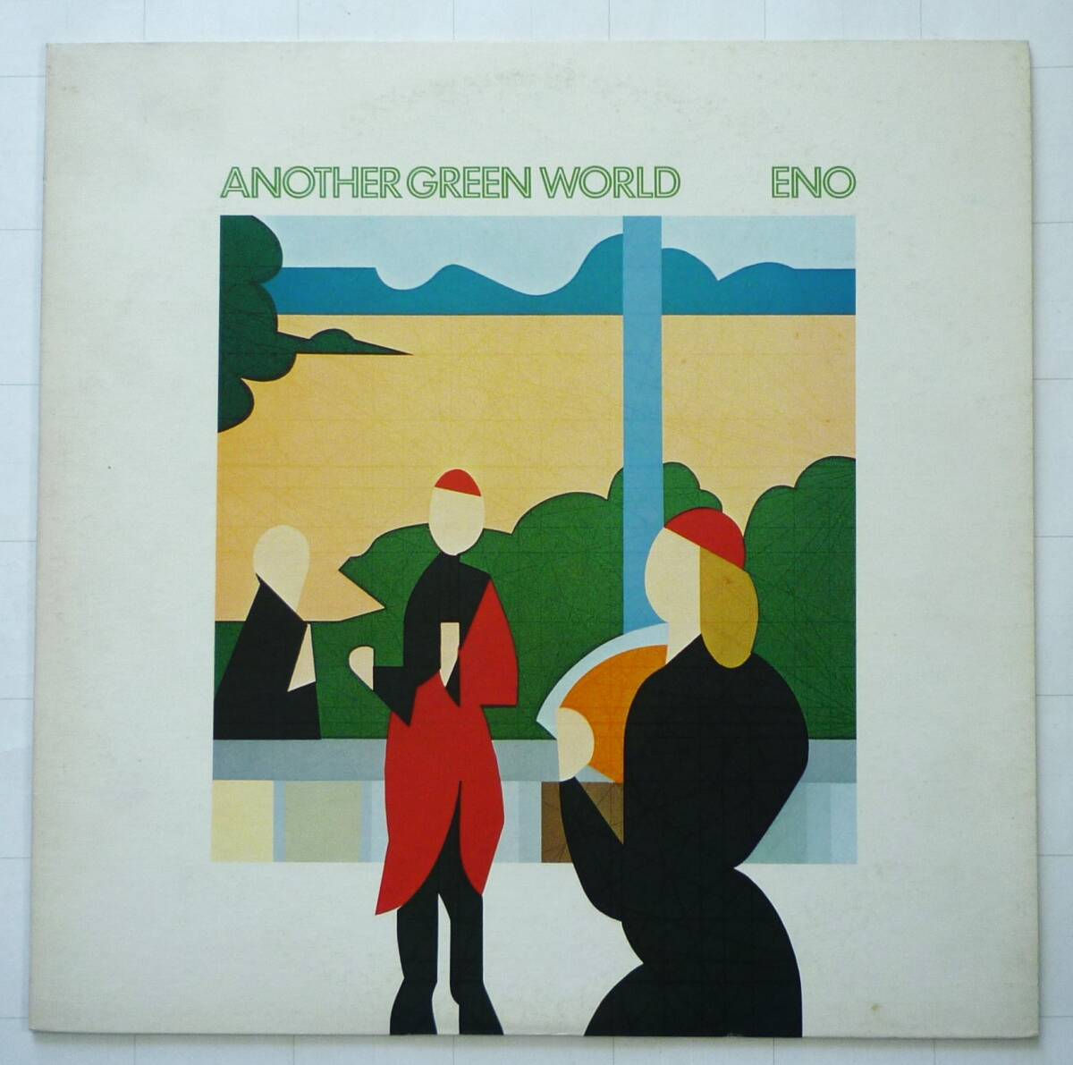 ブライアン・イーノ【アナザーグリーンワールド】1977年オリジナル国内盤　LPレコード　美品