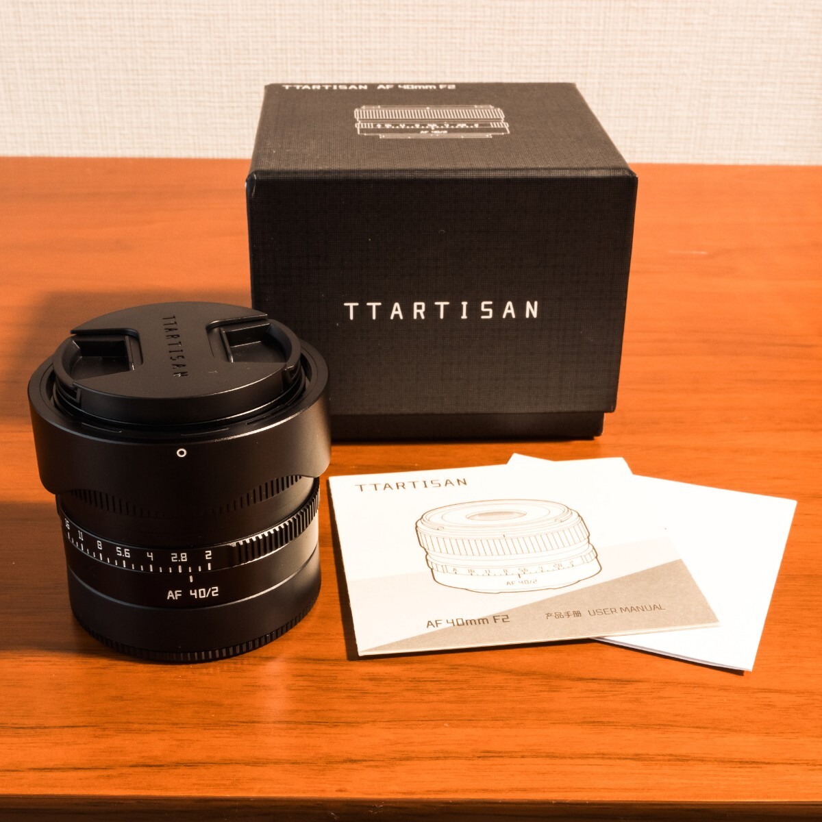 銘匠光学 TTArtisan AF 40mm F2 単焦点レンズ 　SONY Eマウント