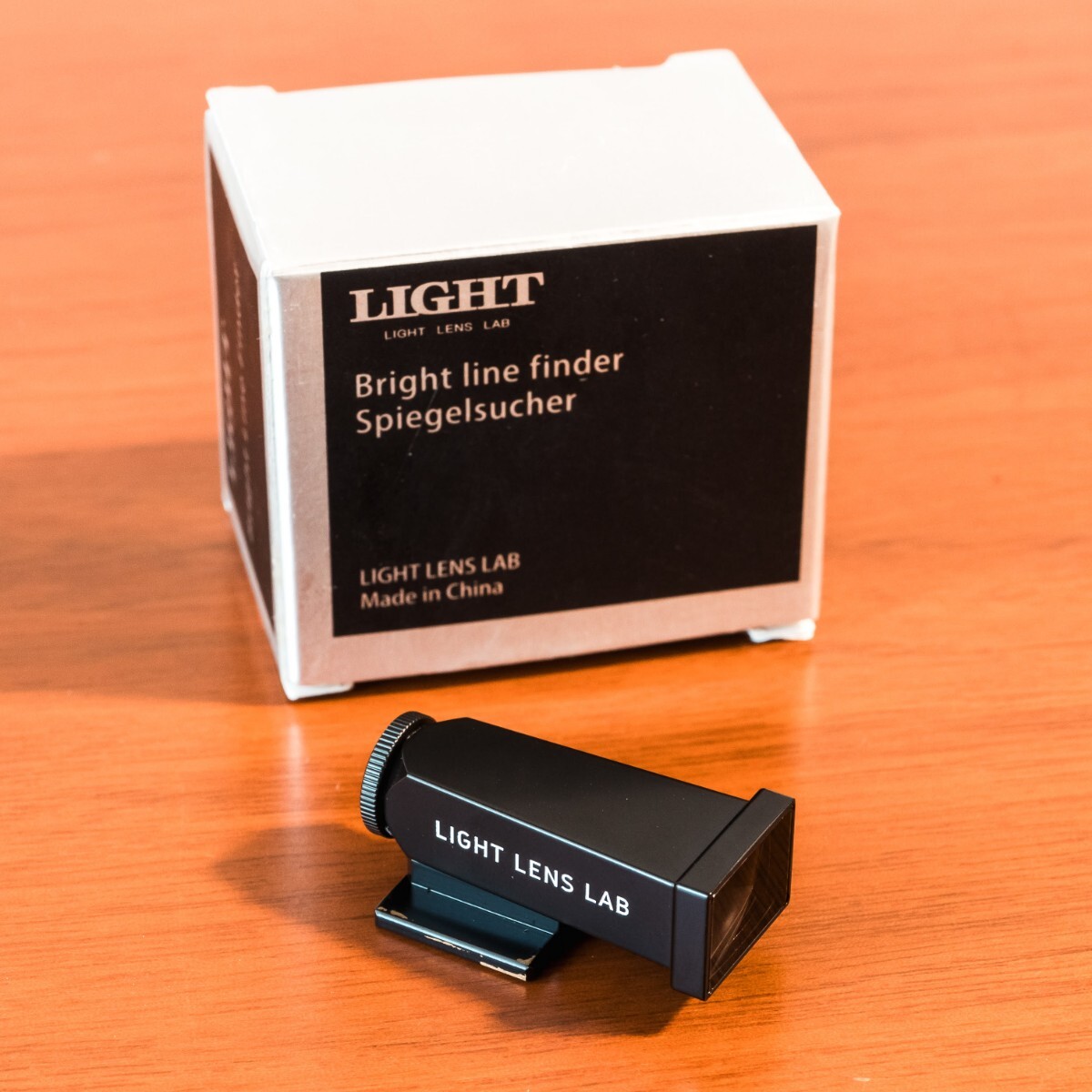 LIGHT LENS LAB 35mm 光学ビューファインダー L-VF35WU-B 外付け ビューファインダー WEISU 復刻 ブラック