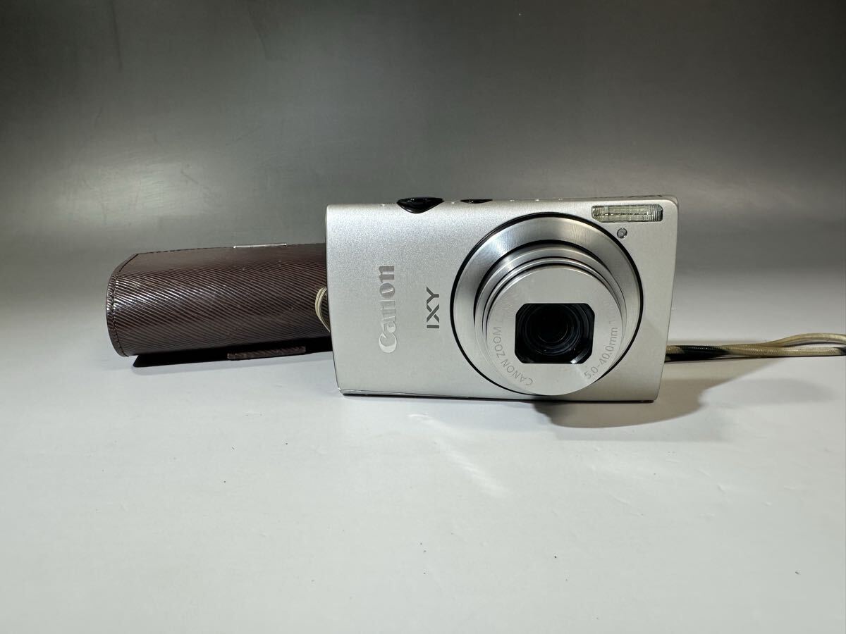 Canon キャノン IXY600F PC1676 シルバー コンパクトデジタルカメラ