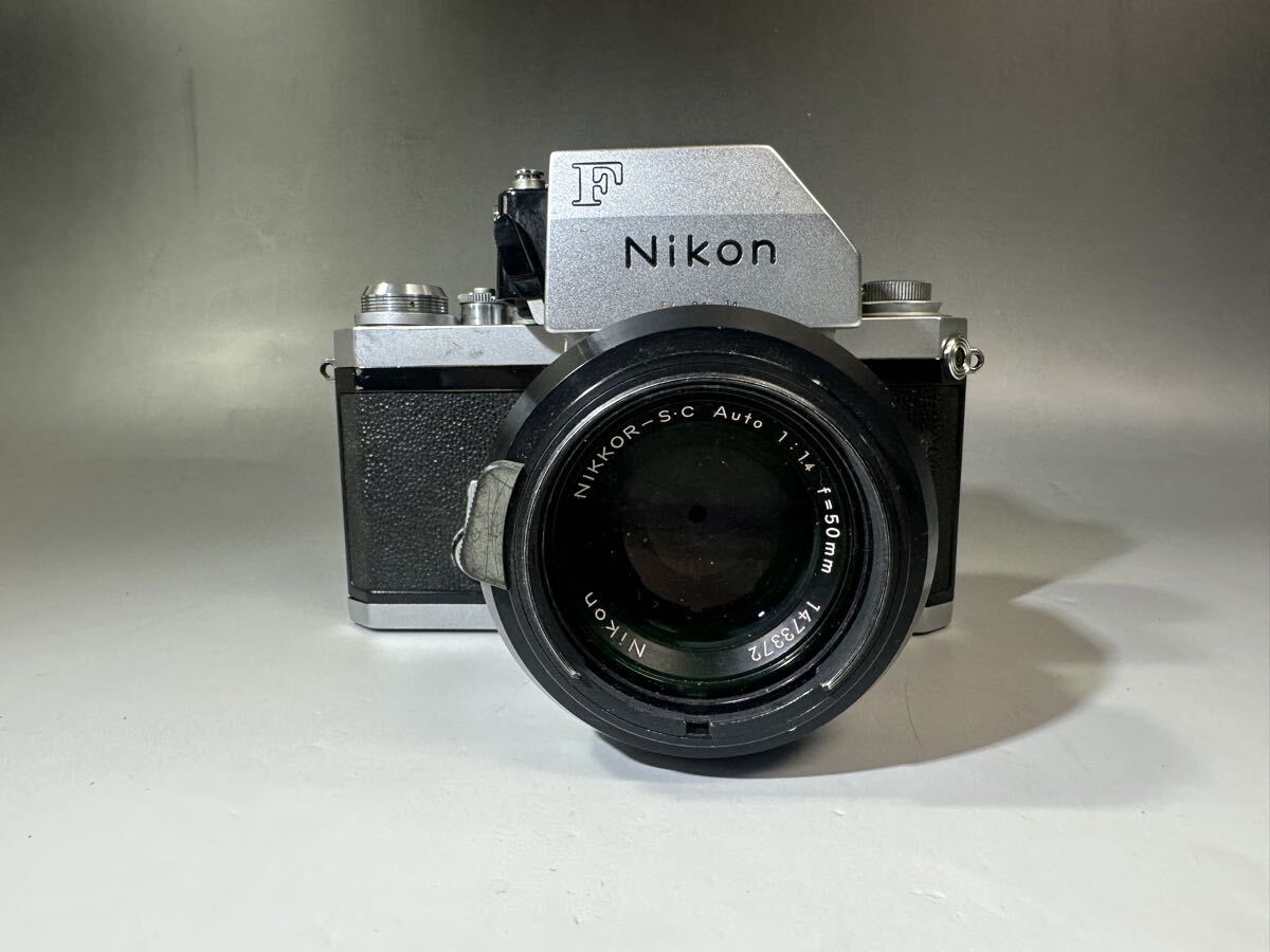 Nikon ニコン F 一眼レフフィルムカメラ NIKKOR-S.C Auto 1:1.4 f=50㎜ カメラ