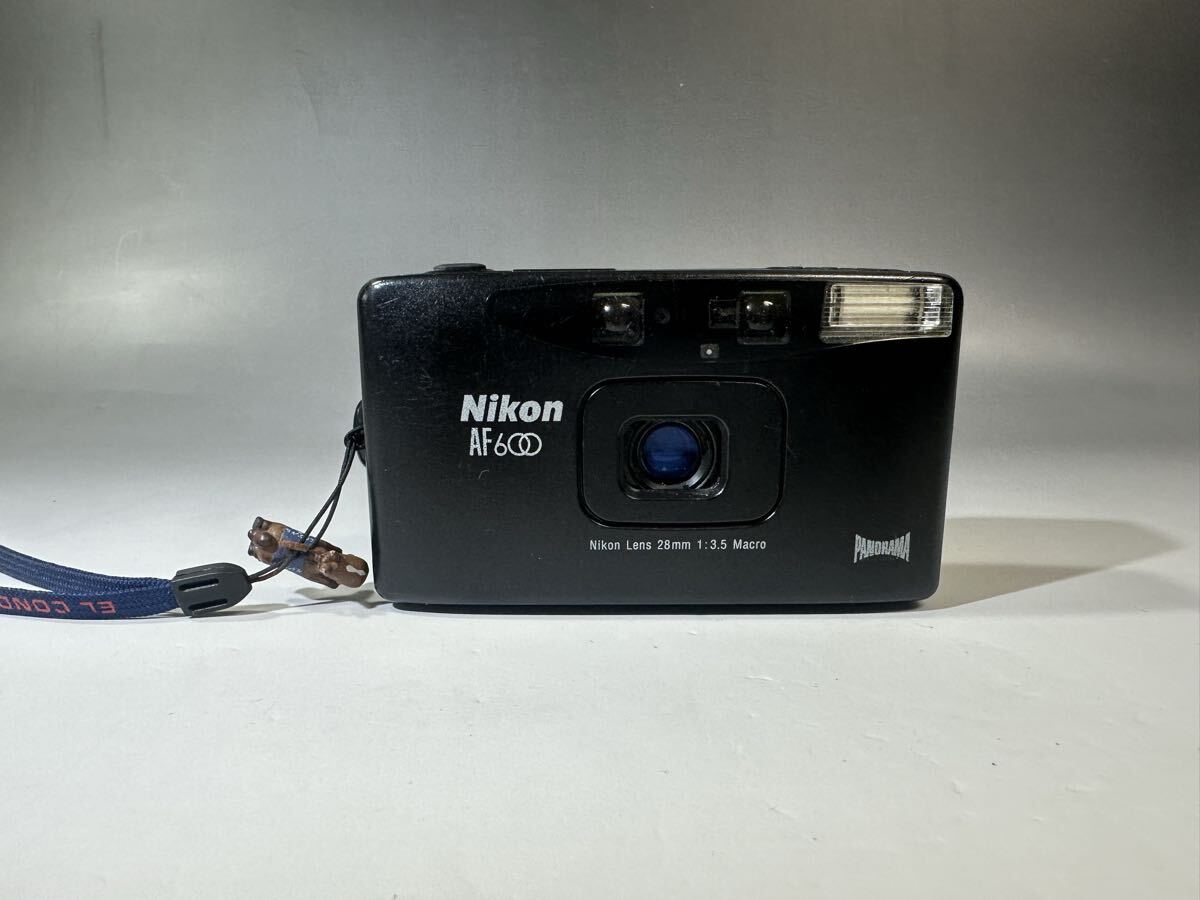 NIKON AF600 28mm F3.5 macro ニコン コンパクトフィルムカメラ