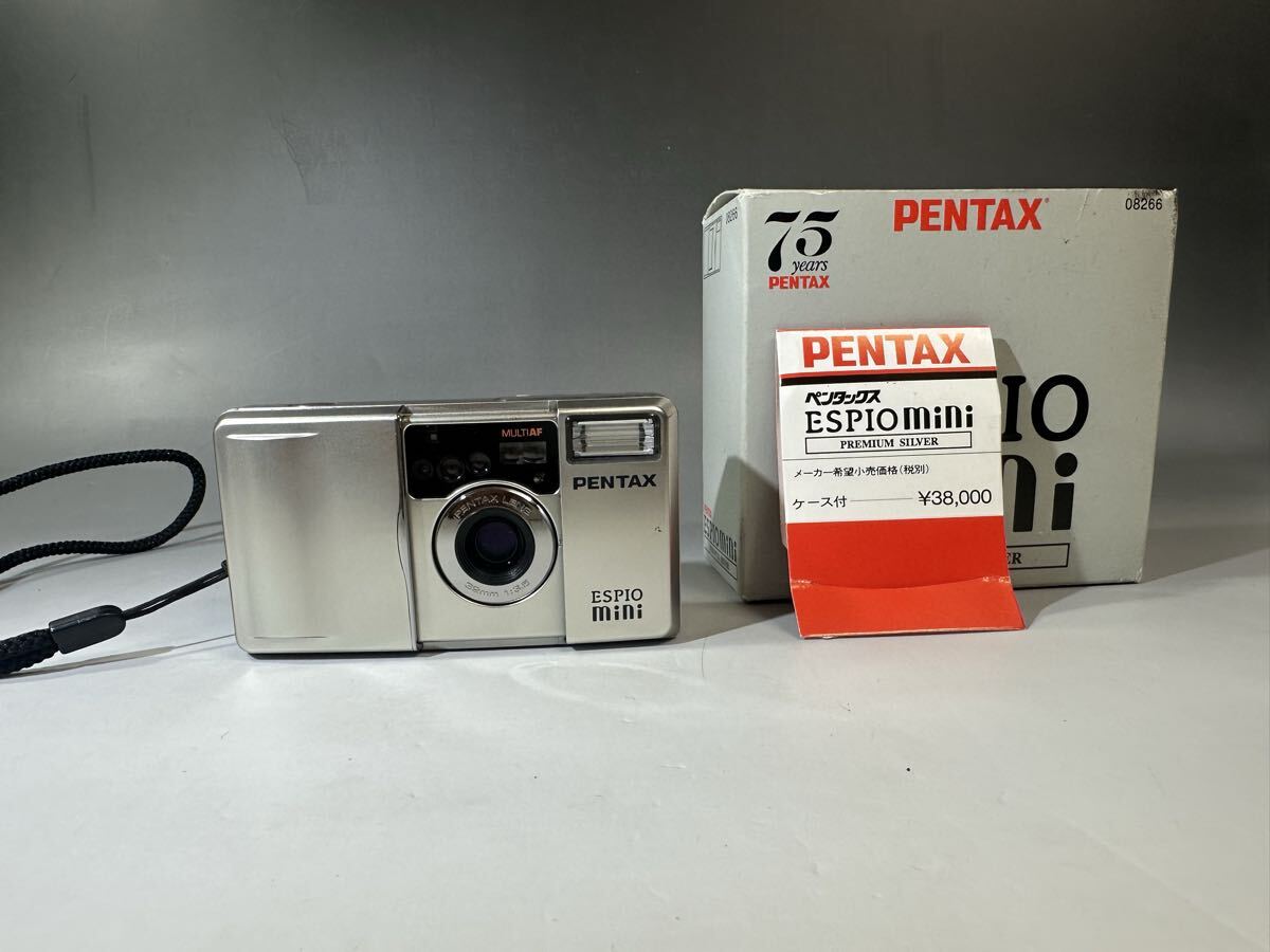 PENTAX ESPIO mini 75years 32mm 1:3.5 ペンタックス コンパクトフィルムカメラ フィルムカメラ