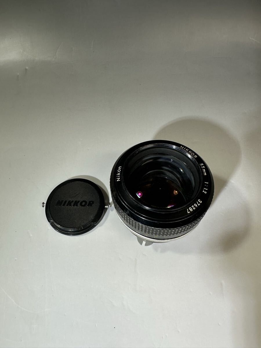 Nikon Ai NIKKOR 55mm F1.2　55/1:1.2　ニコン　AI ニッコール　MFレンズ